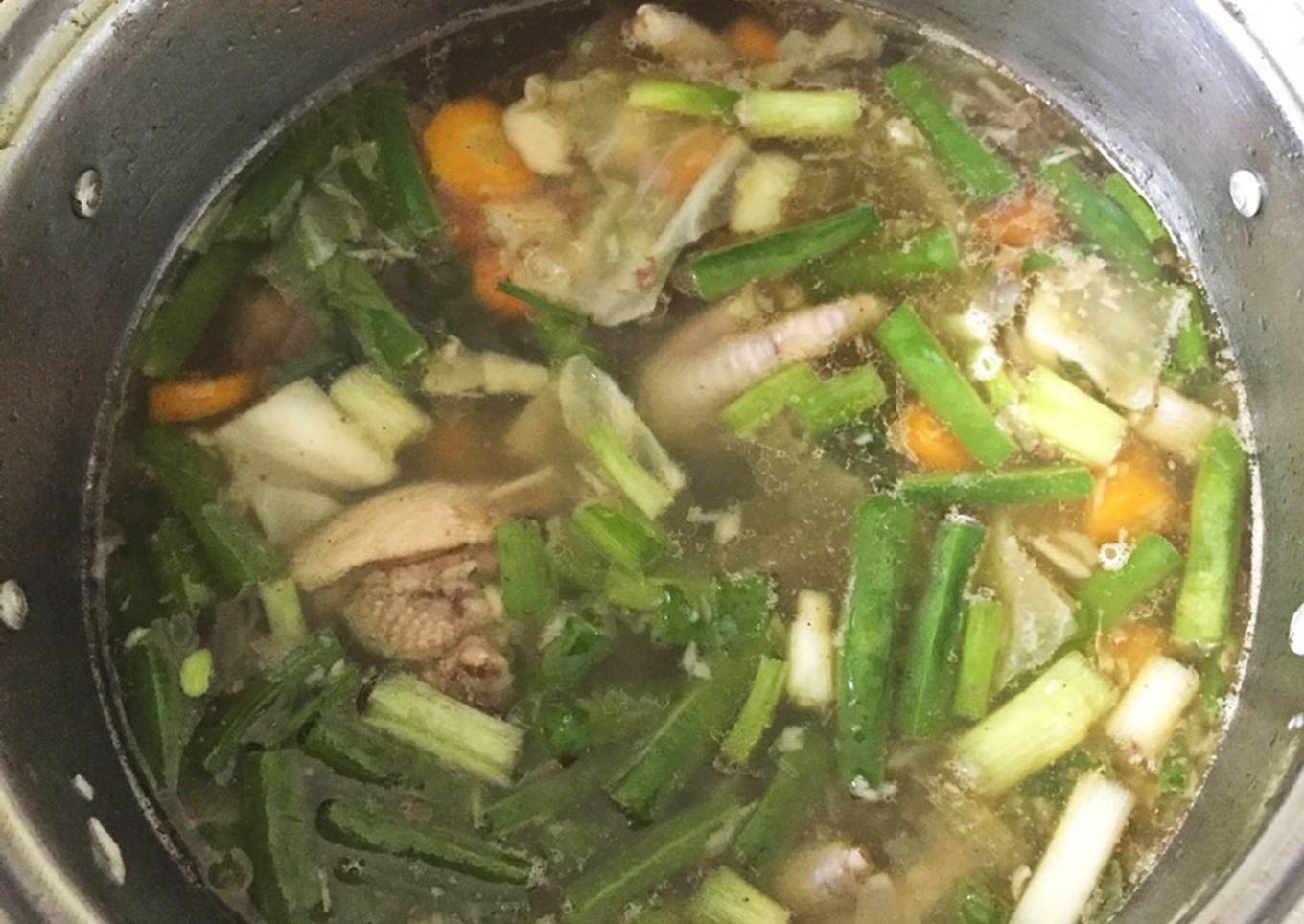 Sayur Sop Tulang Ayam + Ceker