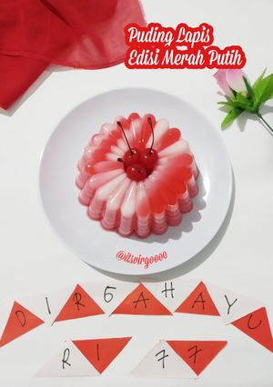 Foto resep #513. Puding Lapis Edisi Merah Putih