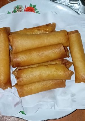 Foto resep Lumpia ubi keju
