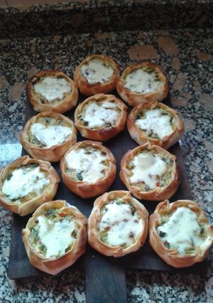 Una foto de Canastitas o Tartitas de zapallito