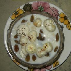 Dry fruit kheer A picture of Dry fruit kheer.