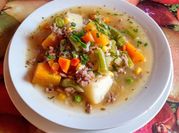 Una foto de carne molida