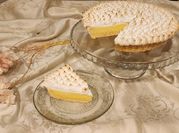Una foto de lemon pie
