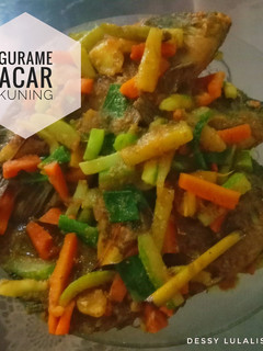 Foto resep Gurame acar kuning
