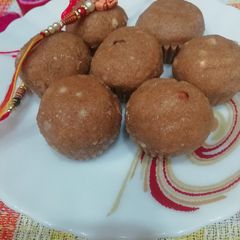 A picture of Dry Fruits Panjiri Ladoo.