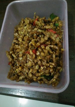 Foto resep Kering tempe seadanya