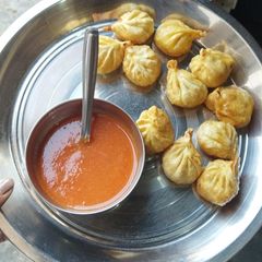 A picture of Yummy fried momo.