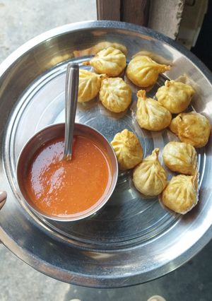 A picture of Yummy fried momo.