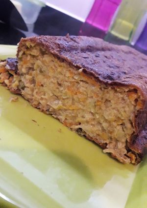Una foto de Budín de verduras