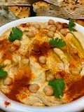 Csicseriborsó humusz - Hummus