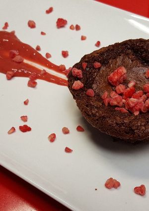 Una foto de Brownie Muffin de Nutella