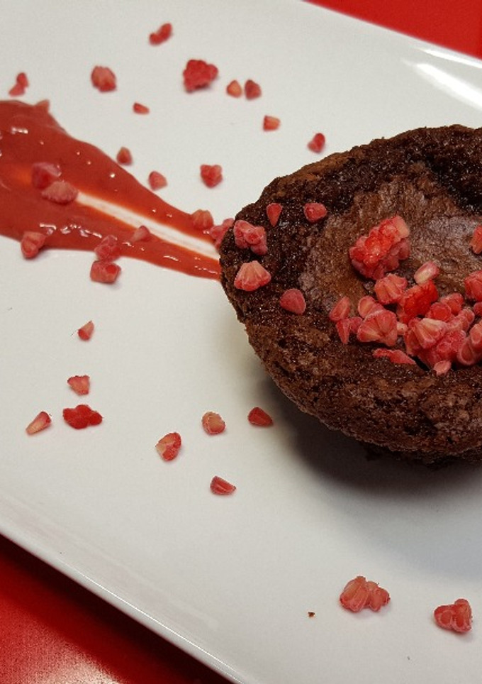 Una foto de Brownie Muffin de Nutella