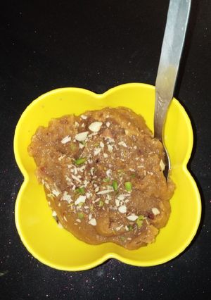 A picture of Mix Halwa.
