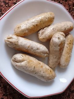 Una foto de Salchichas fit de Pollo