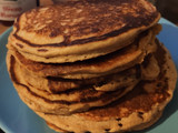 Tortitas de avena y plátano