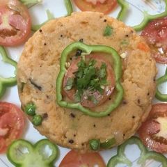 A picture of Tomato Upma.