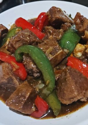 Foto resep Daging Sapi Lada Hitam