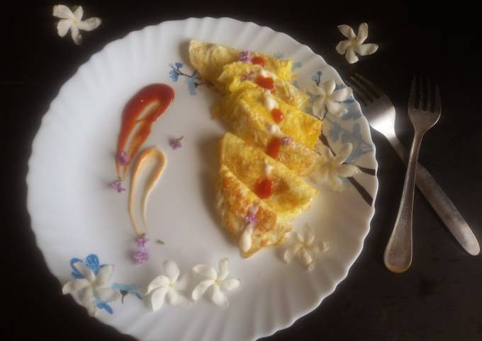 Paneer stuff mini omelette