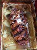 Lomo de cerdo asado