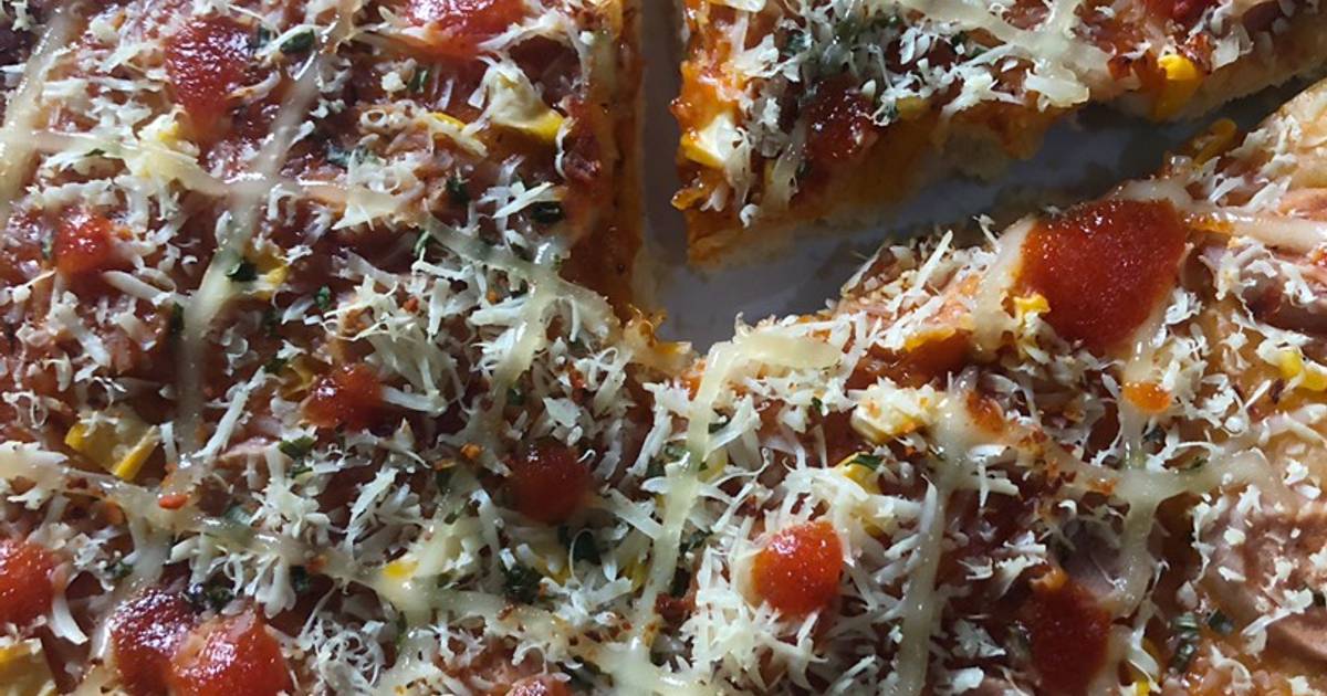 4 749 resep pizza panggang  oven enak dan sederhana Cookpad