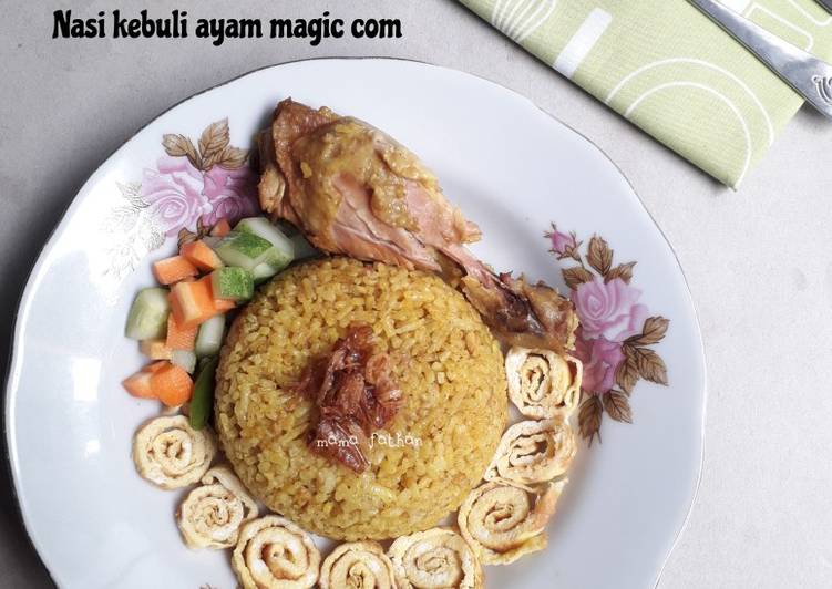Langkah Mudah untuk Mengolah Nasi kebuli ayam magic com yang Menggugah Selera
