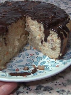 Una foto de ⭐Bizcocheesecake ⭐ un pastel a medio camino bizcocho y cheesecake / te sorprenderá 👌