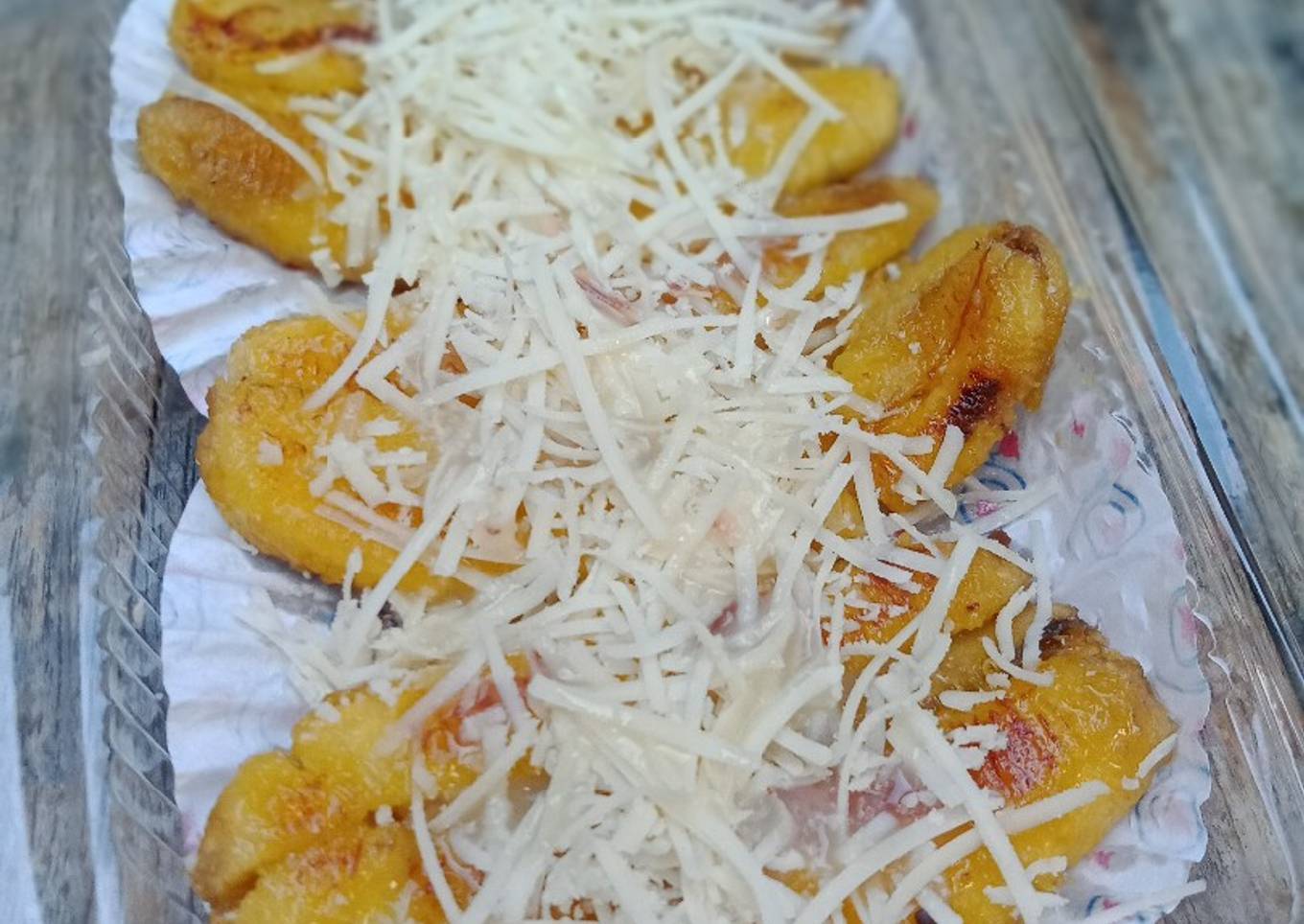 Pisang bakar keju