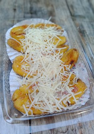 Foto resep Pisang bakar keju
