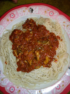 A picture of Taliya da miyar kifi.