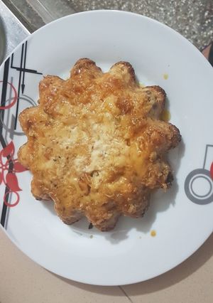 Una foto de Pudìn de granola en olla de halógeno