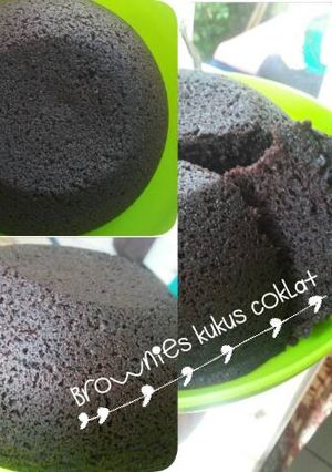 Foto resep Brownies kukus coklat simple