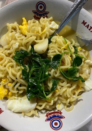Foto resep Mie rebus daun kelor
