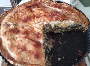 Una foto de Tarta pascualina