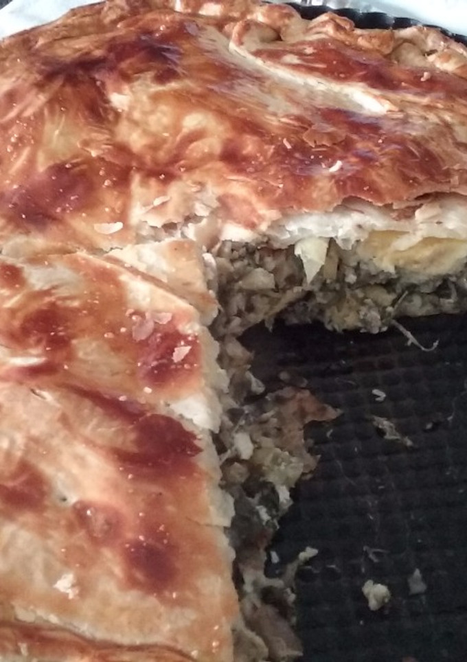 Una foto de Tarta pascualina