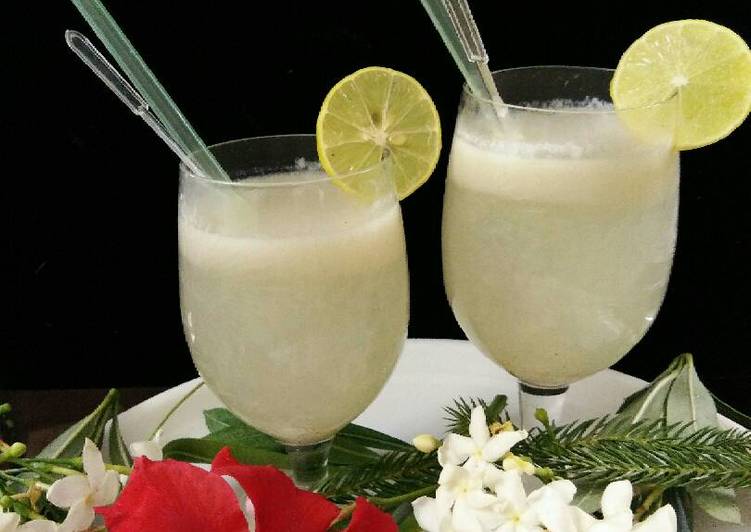 Easiest Way to Make Super Quick Homemade Litchi lemon Delight