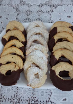 Mandulás karika recept fotója