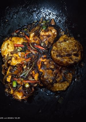 Foto resep Telur ceplok pedas manis