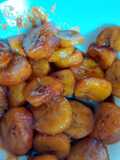 Plátanos maduros calados