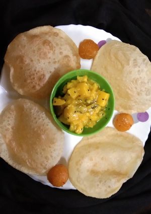 লুচি আলুর তরকারি(luchi alur tarkari recipe in bengali) রেসিপির প্রধান ছবি