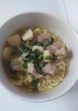 Foto resep Mie Kaldu Ayam