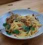 Recipe Thai style pork pasta which Delicious