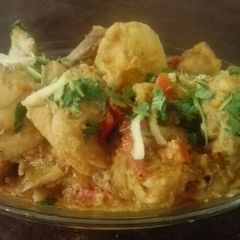 A picture of Chicken karahi.