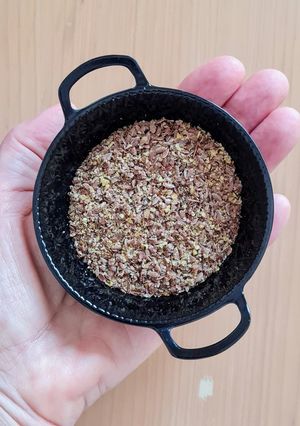 Una foto de Cómo moler semillas de lino y chía con licuadora de mano 🌱 Truco 🧙🏼♀️