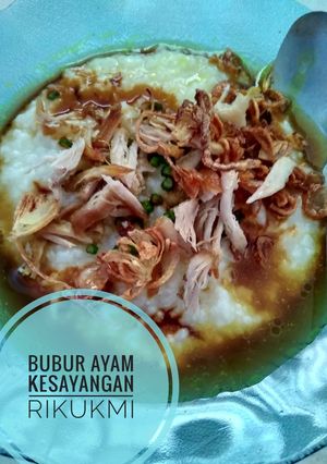 Foto resep Bubur Ayam Kesayangan Praktis, Hemat & Higenis