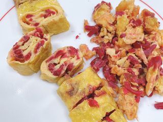 火龍果煎蛋