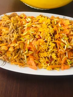 عکسی از دستور مرصع پلو عالی