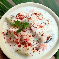 A picture of Aloo raita.