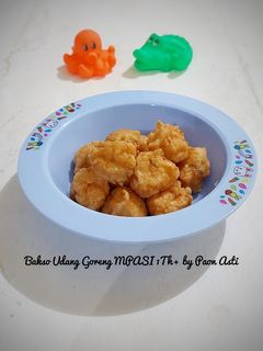 Foto resep Bakso Udang Goreng (MPASI 1 Tahun +)