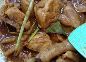 Resep Mudah Ayam kecap lengkuas Sedap Nikmat