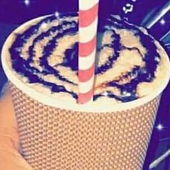 A picture of Chocolate shake.